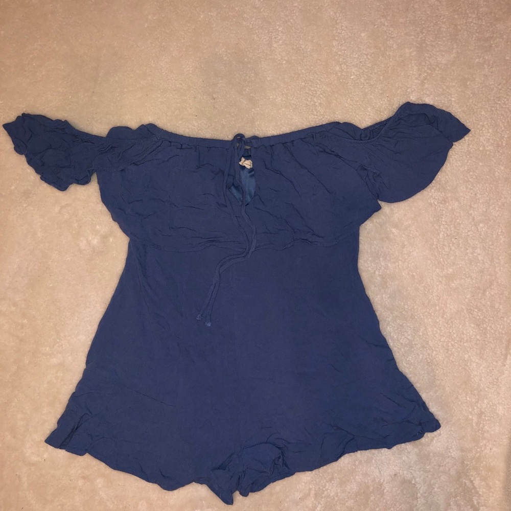 Off Shoulder Romper